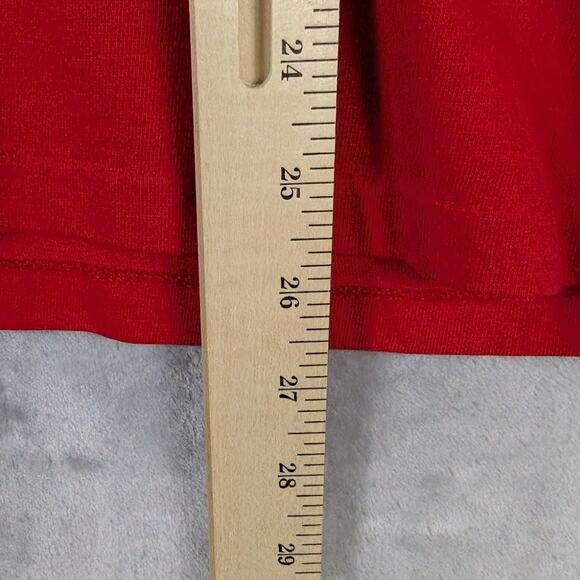 Vintage Razorback shirt Mens Large Red 3 button Polo Preppy Career Golf READ - Picture 10 of 10